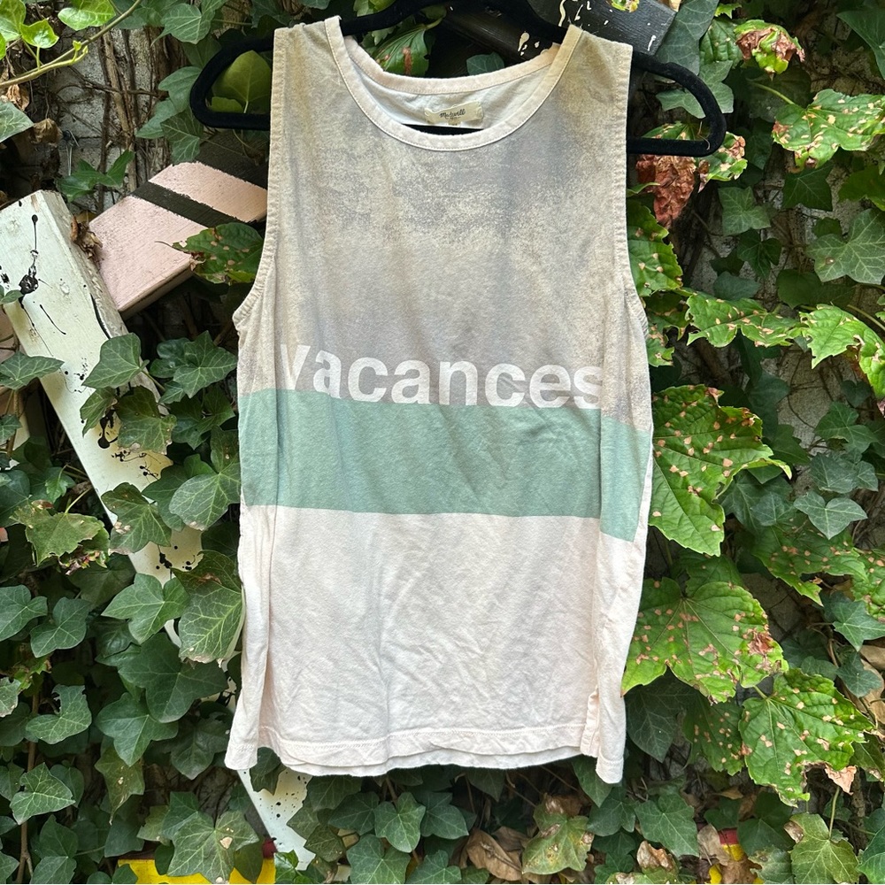 Madewell graphic tank